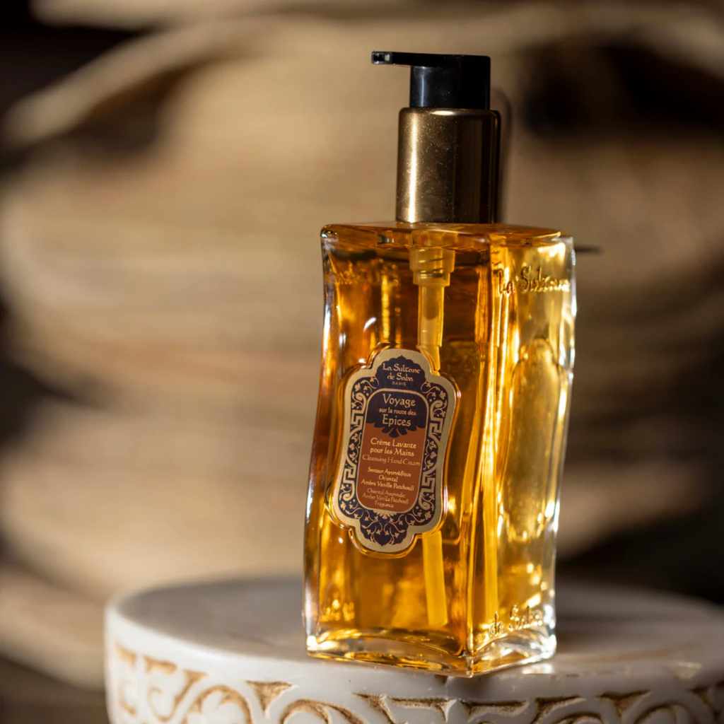 Hand Cleansing Cream - Ayurvedic Treatment Amber Vanilla Patchouli - Journey To The Spices Route