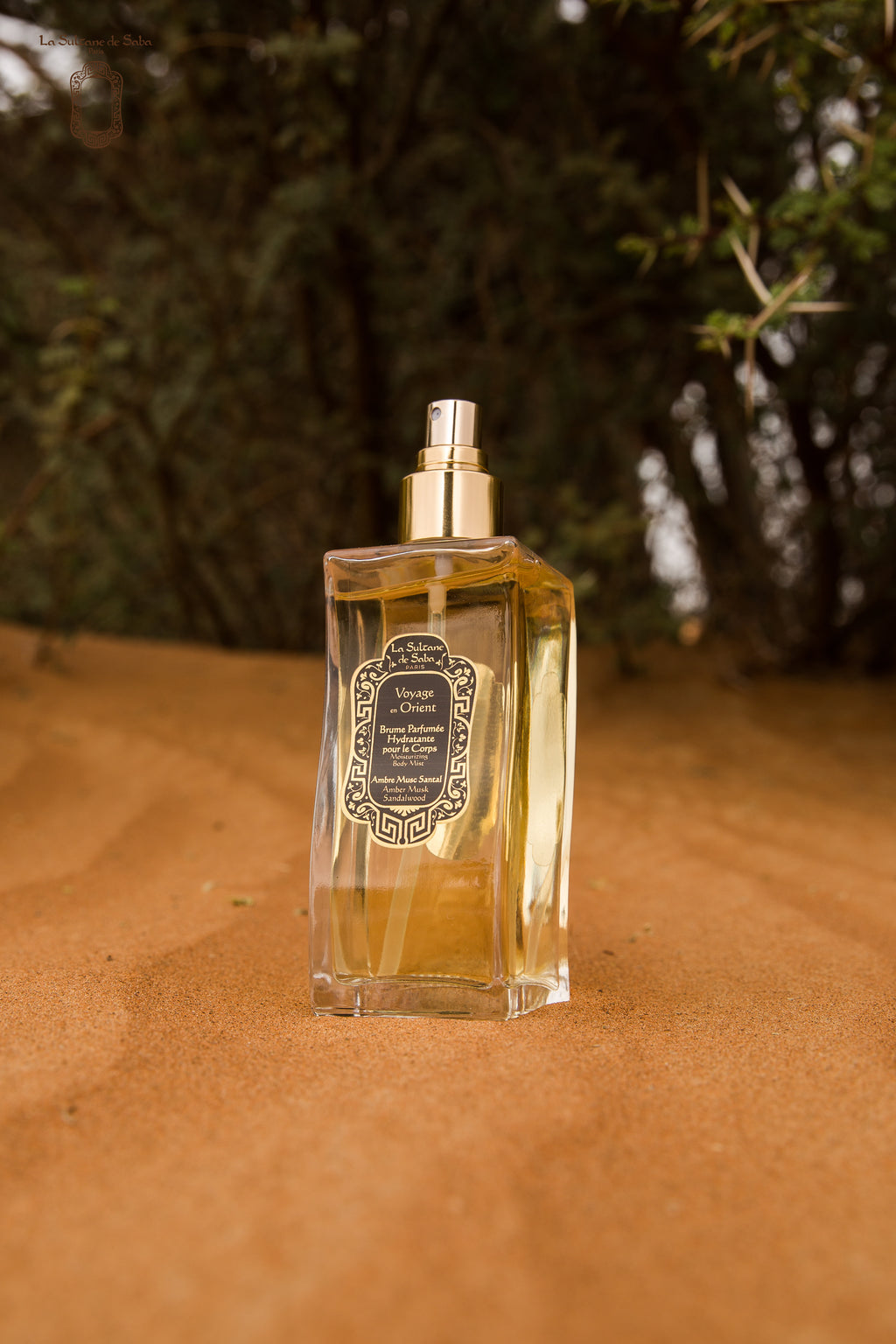 Body Mist – Amber, Musk & Sandalwood – Journey to the Orient