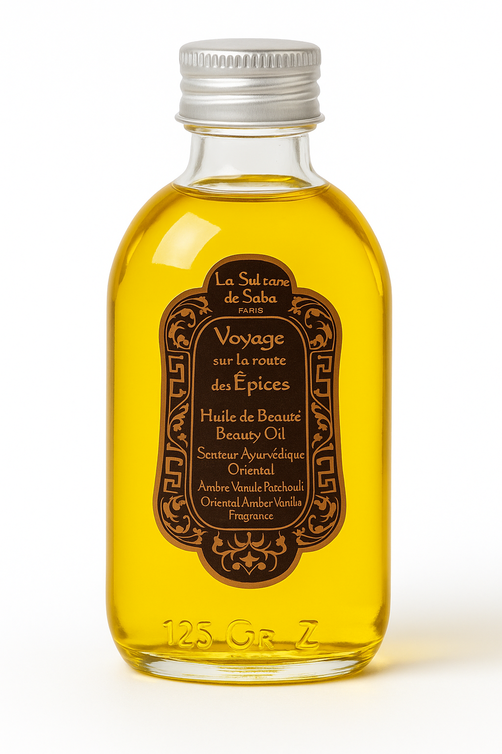 Beauty Oil - Ayurvedic Treatment - Amber Vanilla Patchouli Journey To the Spices Route