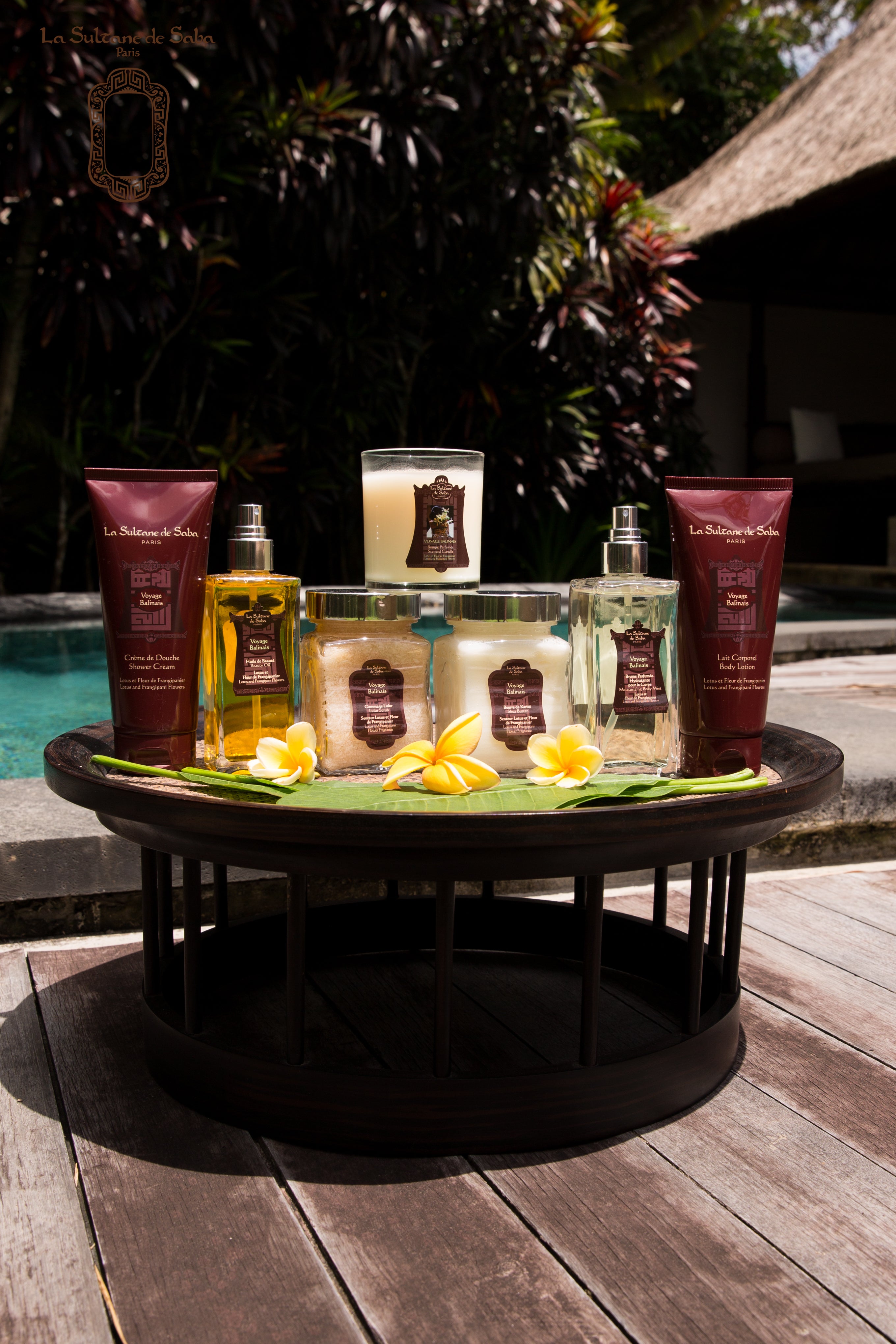 Body Gift Set – Lotus & Frangipani Flower – Journey to Bali