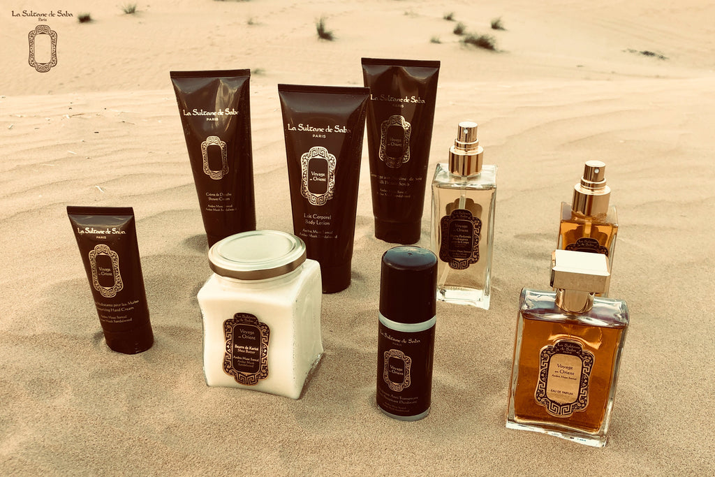 Silk Protein Scrub -  Amber, Musk & Sandalwood – Journey to the Orient