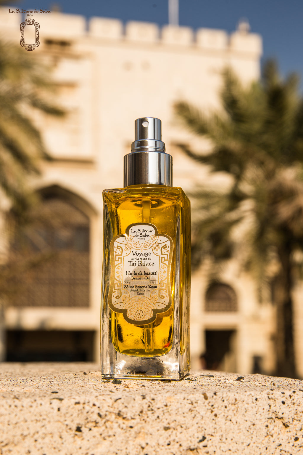 Beauty Oil – Rose, Musk & Incense – Journey to the Taj Palace