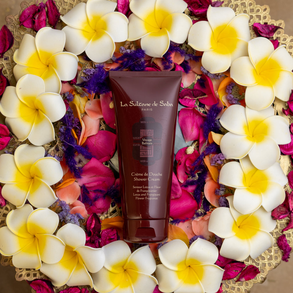 Shower Cream - Lotus & Frangipani Flower - Journey To Bali