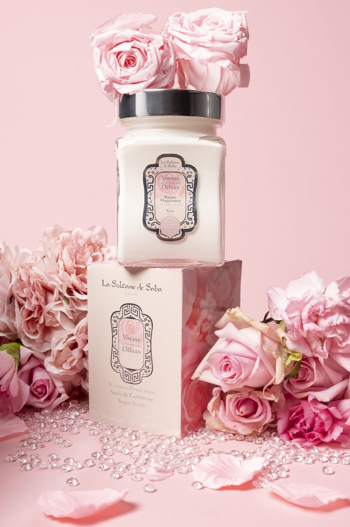 La Sultane de Saba Rose Ritual Beauty Bundle – 4-Piece Set