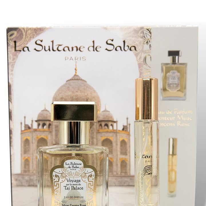 Perfume Gift Set - Taj Perfume + Travel Spray
