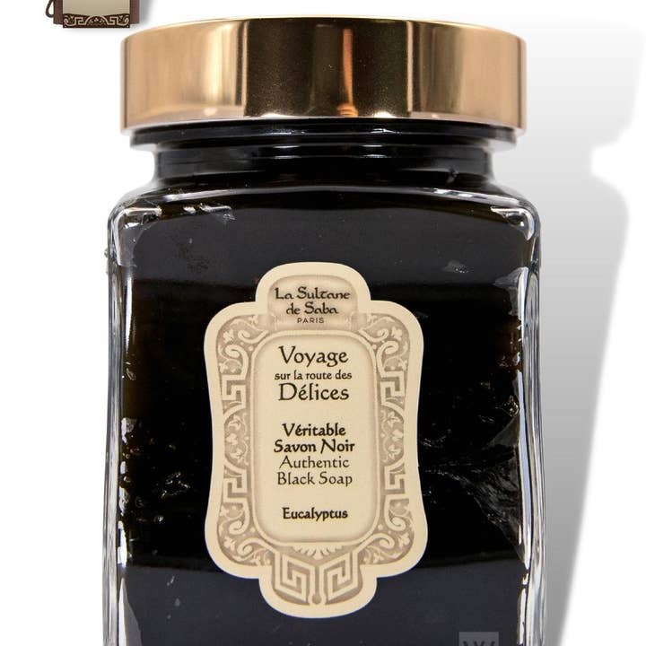 Black Soap with Eucalyptus with Kessa Glove