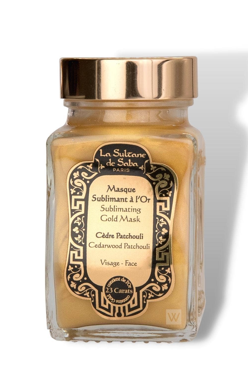 Sublimating Face Mask – Gold Cedar Patchouli