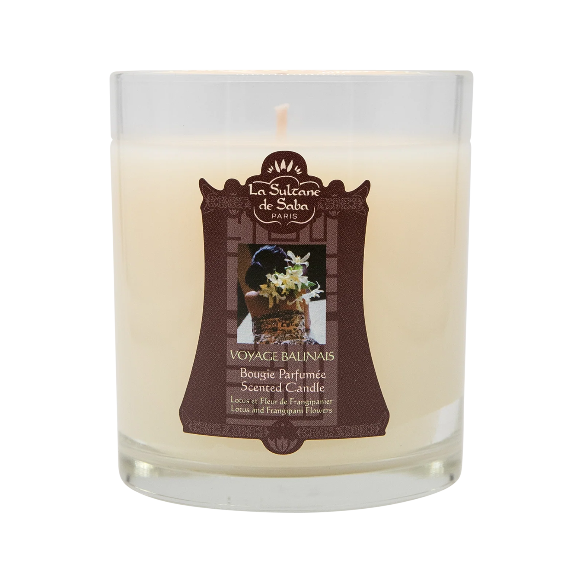 Scented Candle – Lotus & Frangipani Flower – Journey to Bali