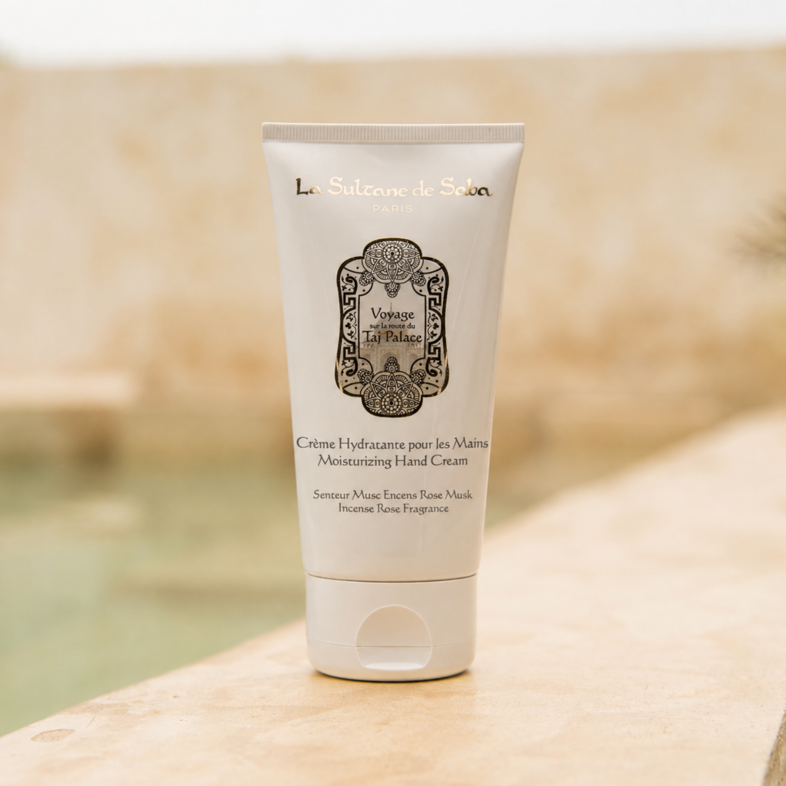 Moisturizing Hand Cream – Musk Incense Rose  – Journey to the Taj Palace
