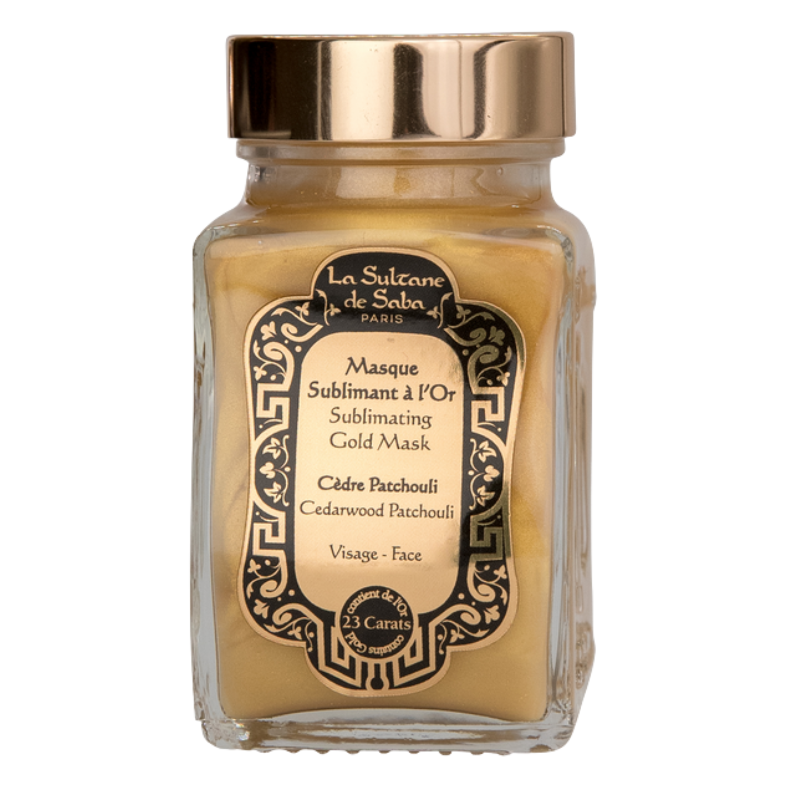 Sublime Gold Face Mask – Cedarwood & Patchouli