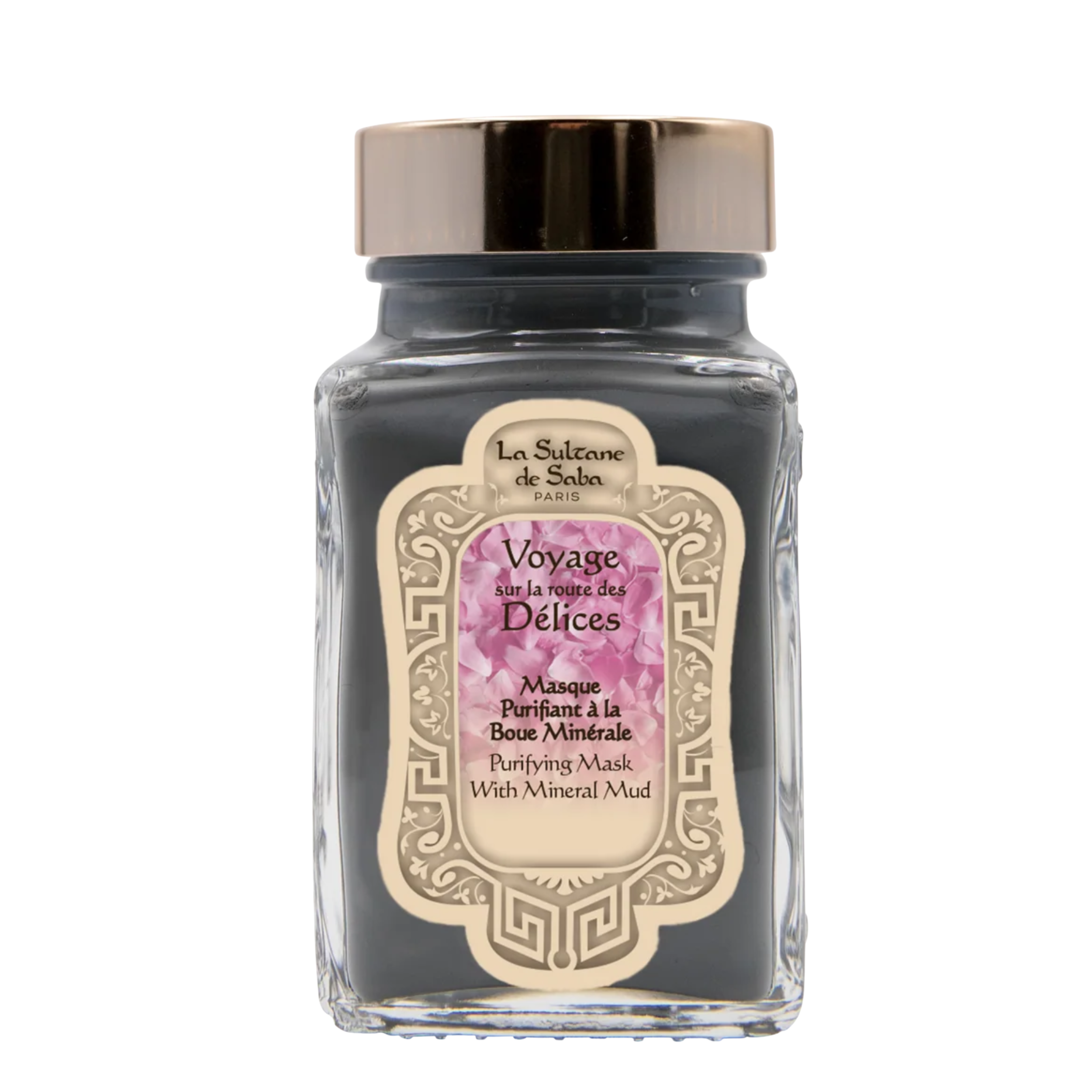 Purifying Mineral Mud Mask – Rose – Journey to the Route of Delights