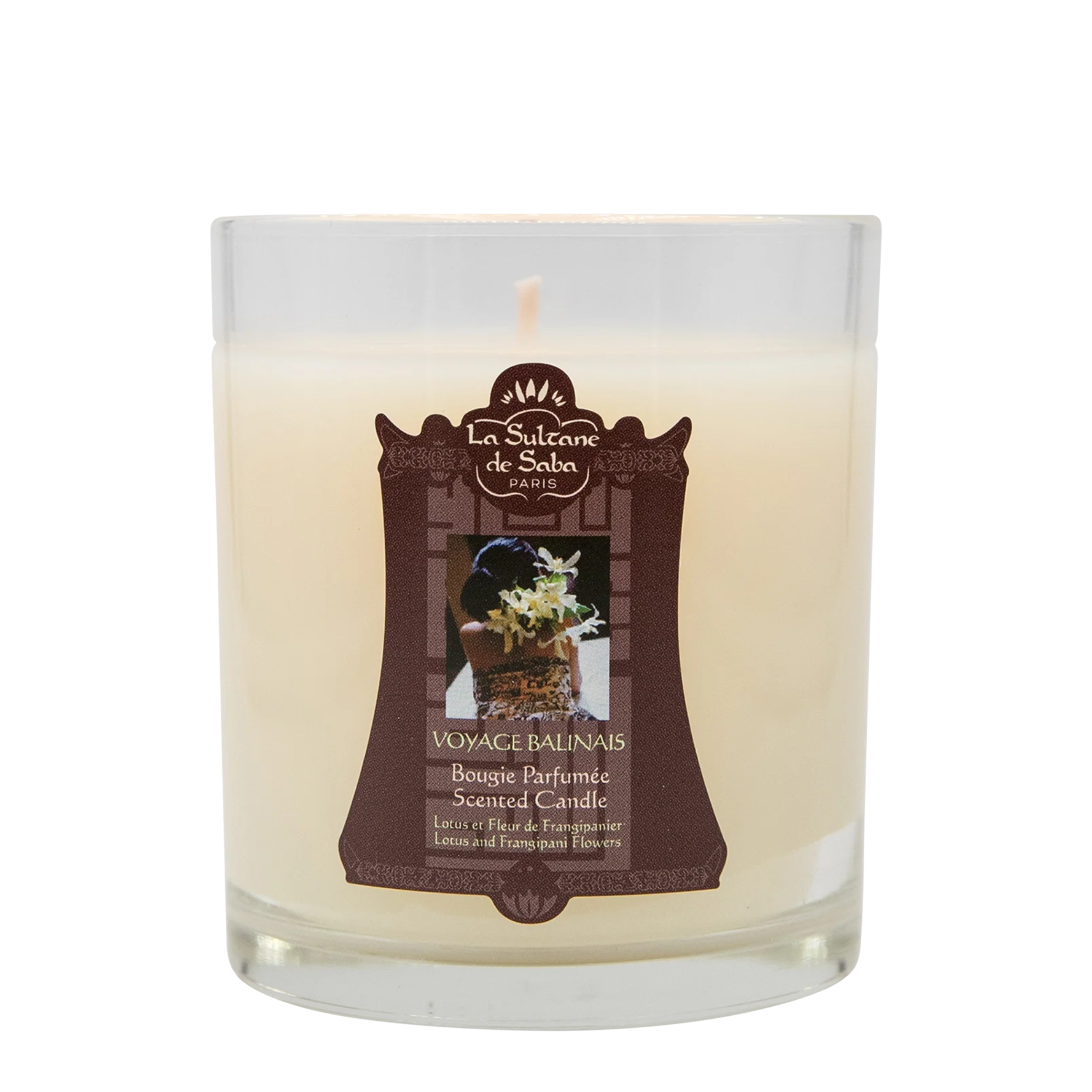 Scented Candle – Lotus & Frangipani Flower – Journey to Bali