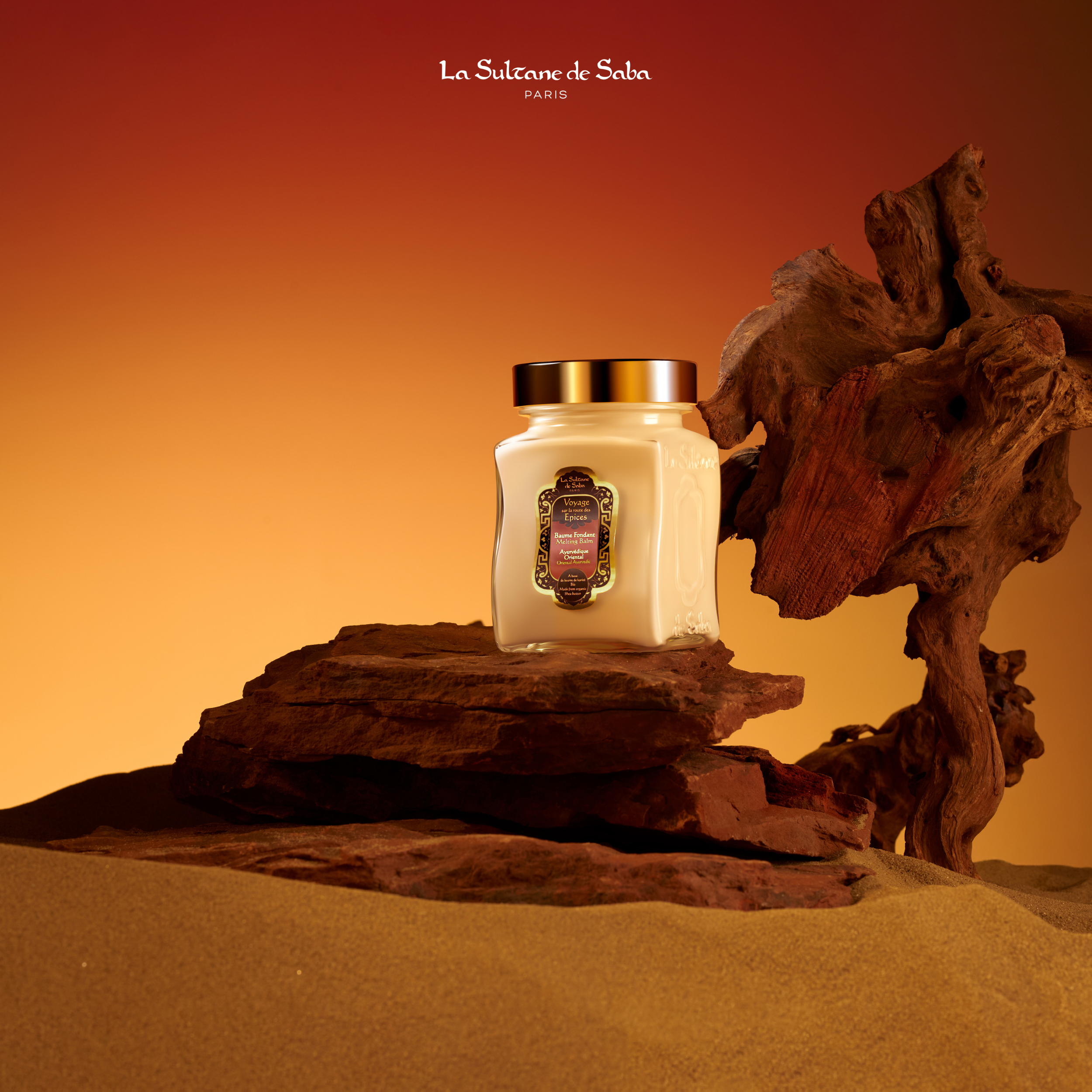 Melting Balm – Ayurvedic Treatment Amber Vanilla Patchouli – Journey to the Spices Route