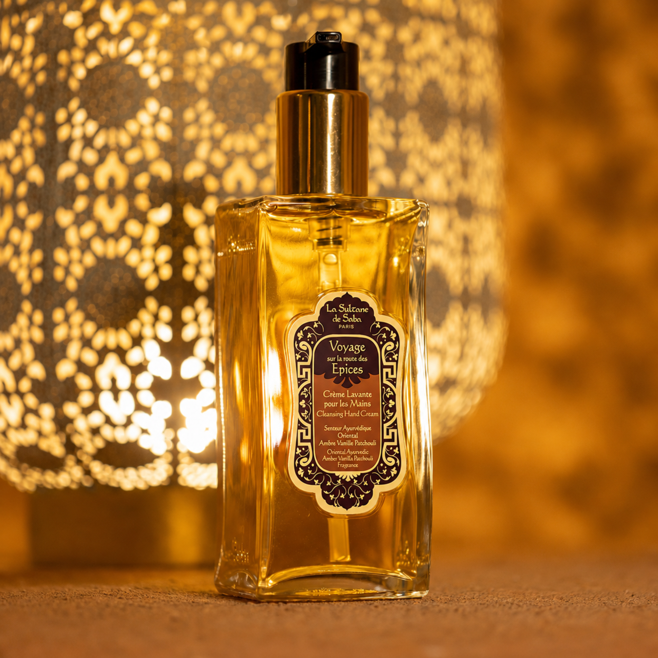 Hand Cleansing Cream - Ayurvedic Treatment Amber Vanilla Patchouli - Journey To The Spices Route