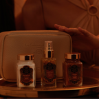 Body Gift Set - Ayurvedic Treatment - Amber Vanilla Patchouli - Journey To the Spices Route