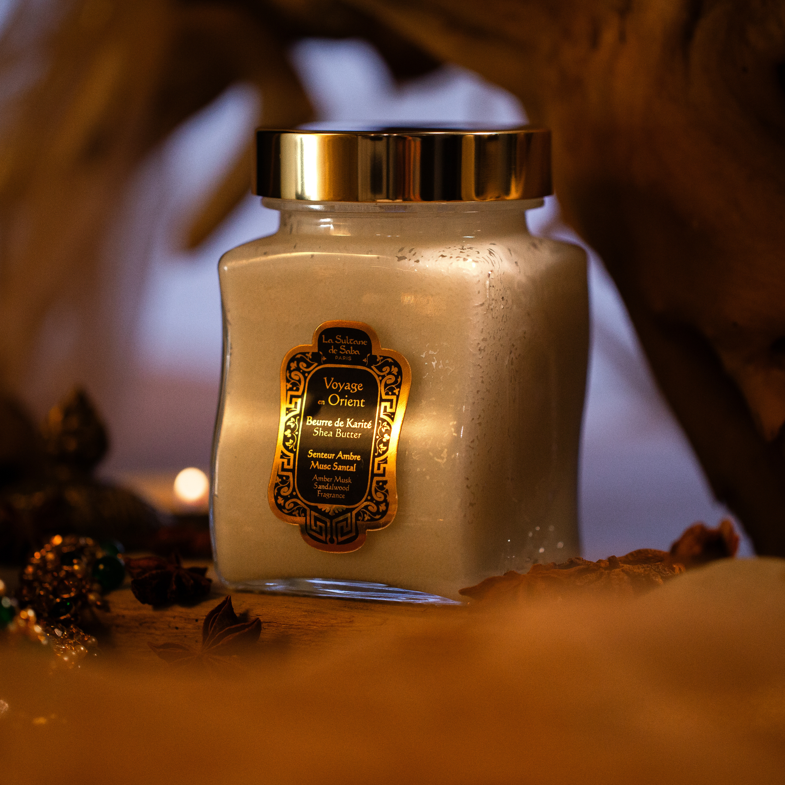 Shea Butter – Amber, Musk & Sandalwood – Journey to the Orient