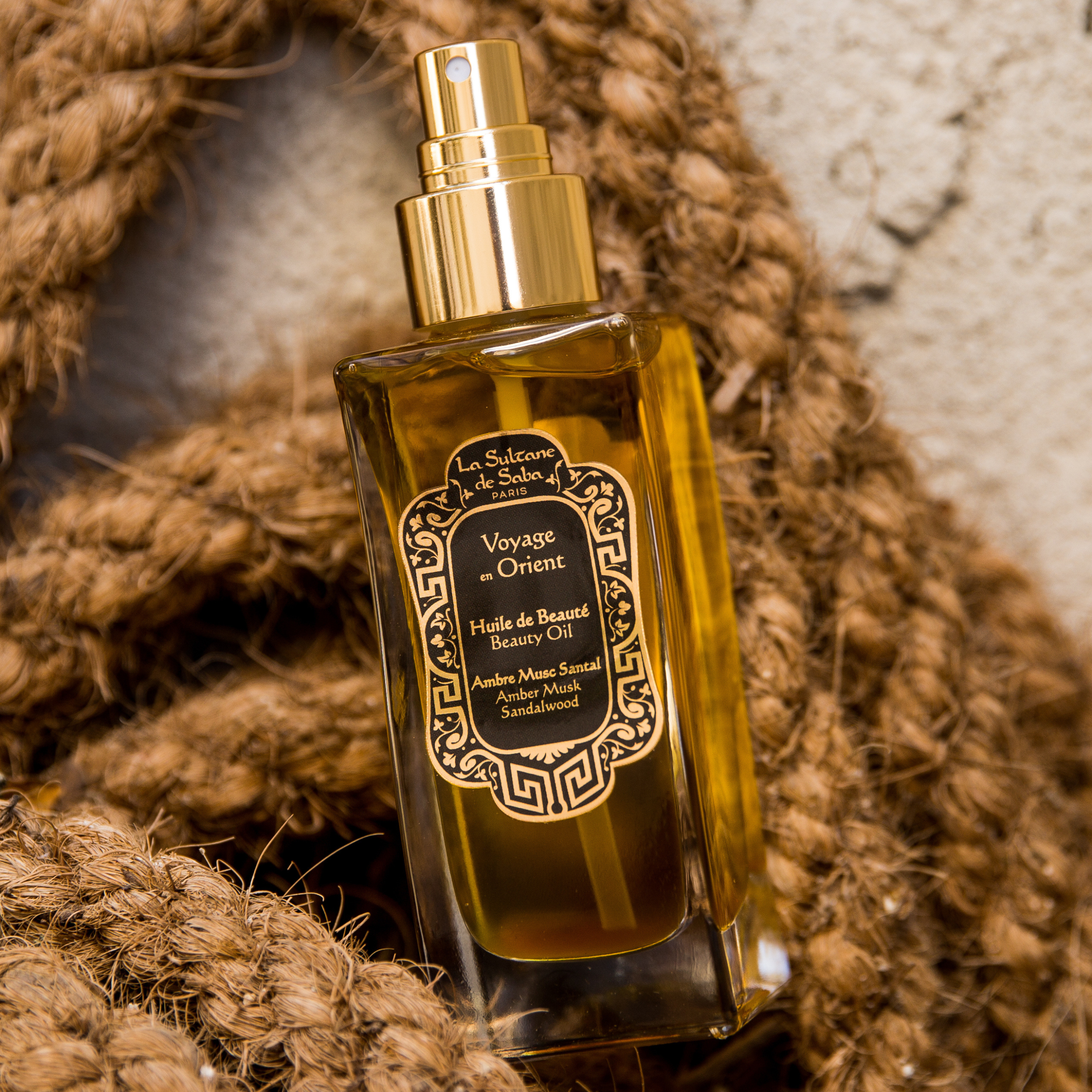 Beauty Oil – Amber, Musk & Sandalwood – Journey to the Orient