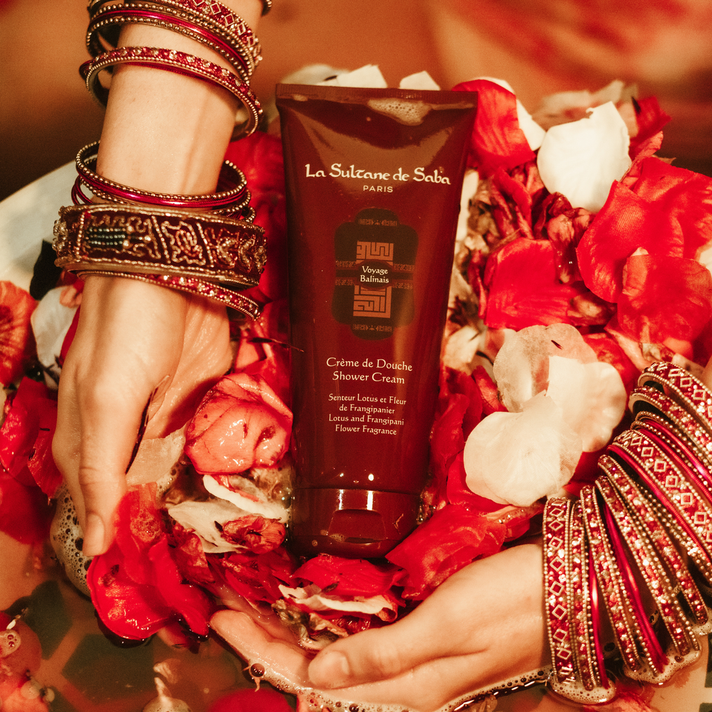 Shower Cream - Lotus & Frangipani Flower - Journey To Bali