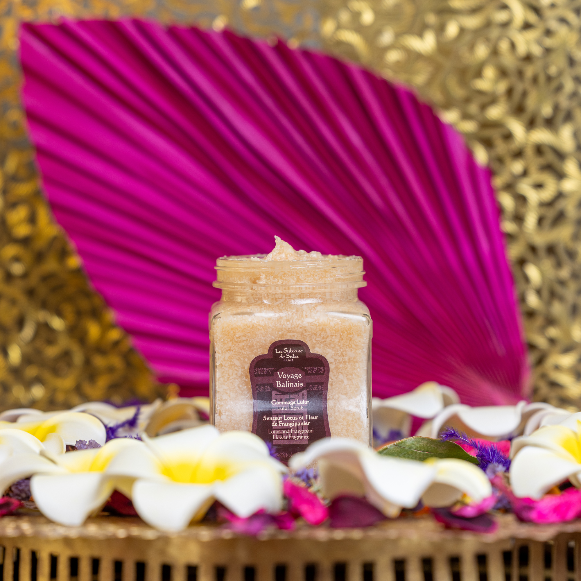 Lulur Body Scrub – Lotus & Frangipani Flower – Journey to Bali