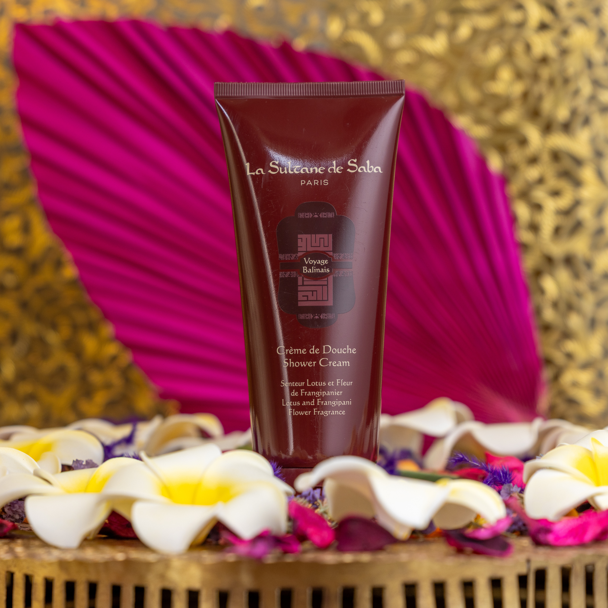 Shower Cream - Lotus & Frangipani Flower - Journey To Bali
