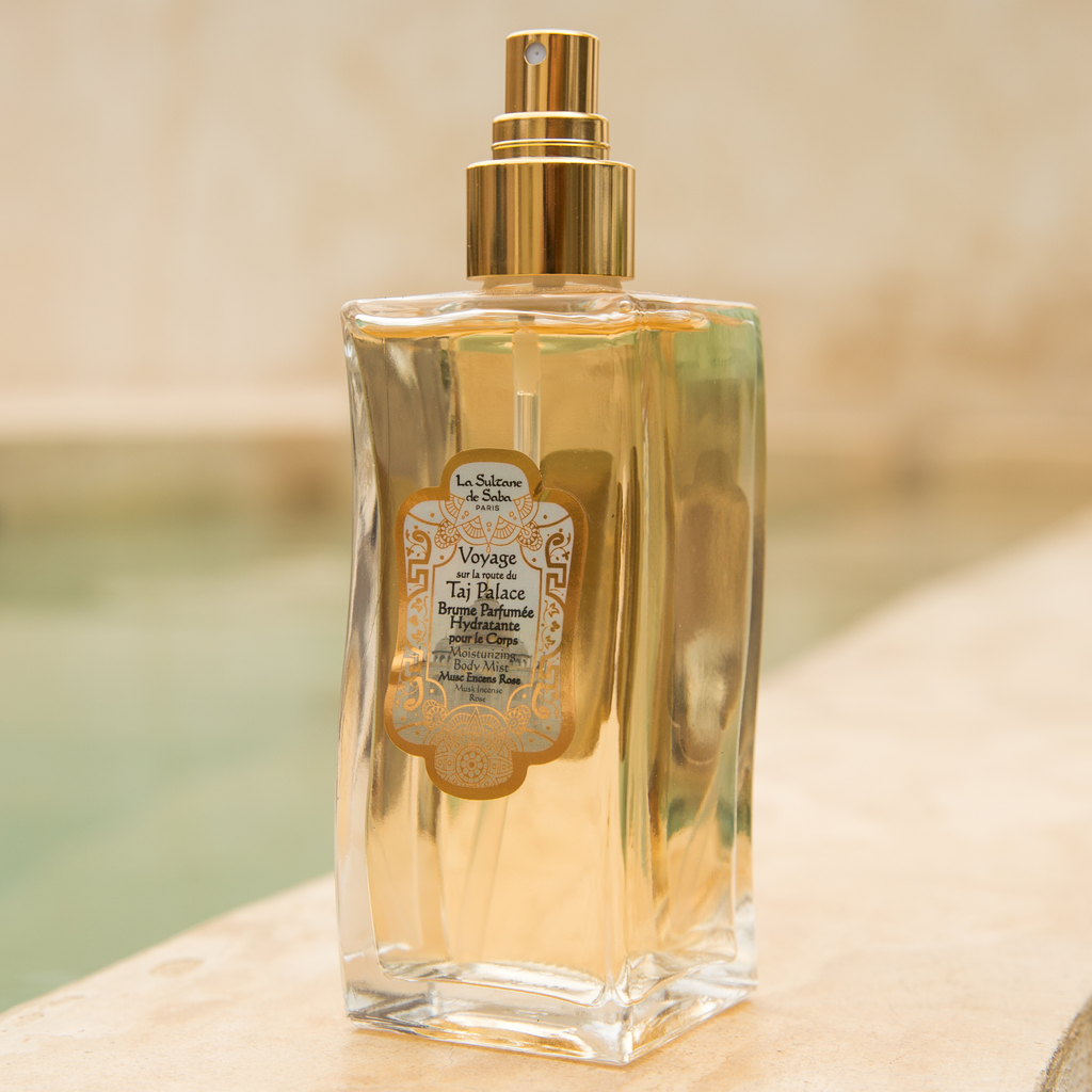 Moisturizing Body Mist – Rose, Musk & Incense – Journey to the Taj Palace