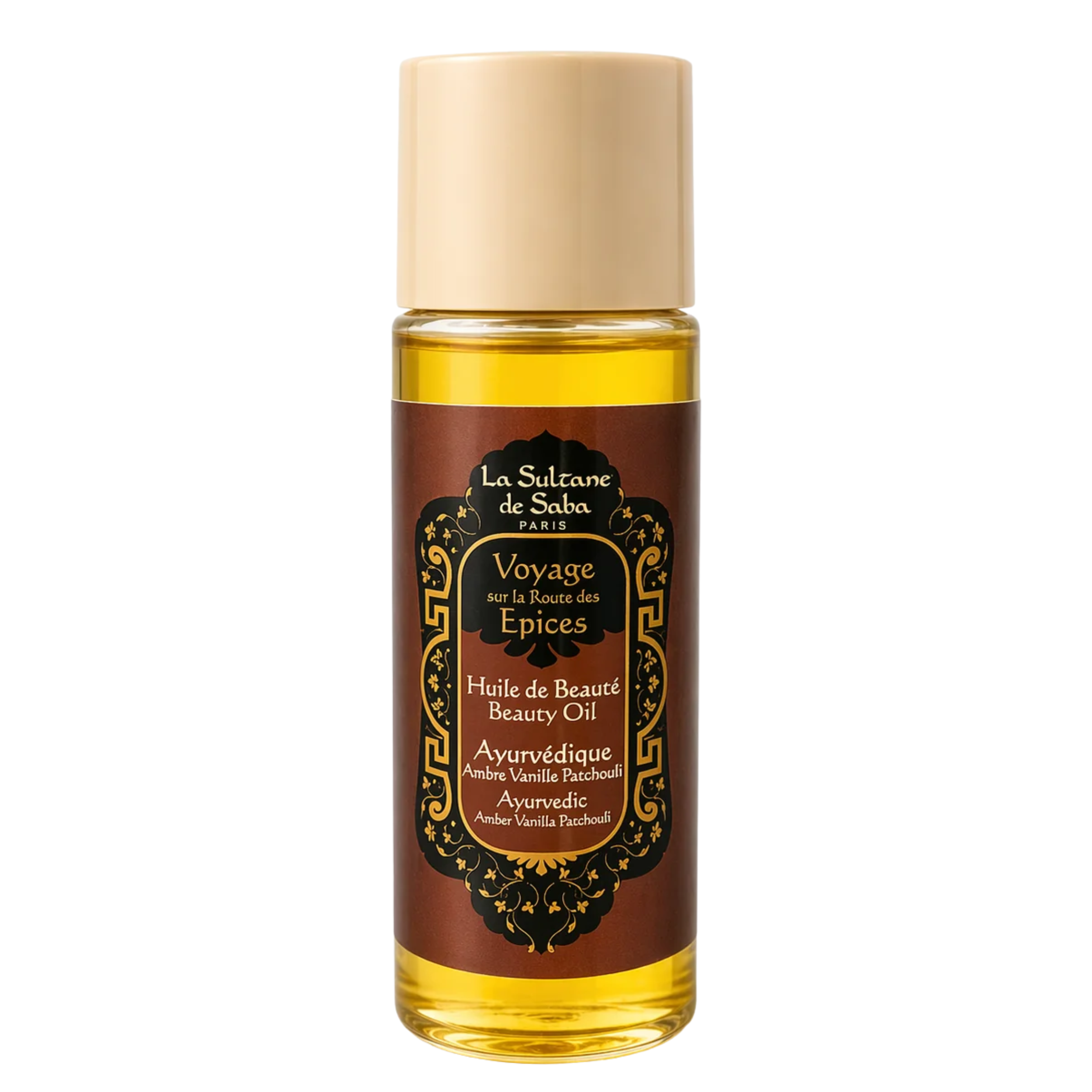 Ayurvedic Beauty Oil – Amber Vanilla Patchouli – Journey to the Spices Route 50ml